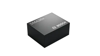 SMA380 | Low-latency acceleration sensor for road noise cancellation