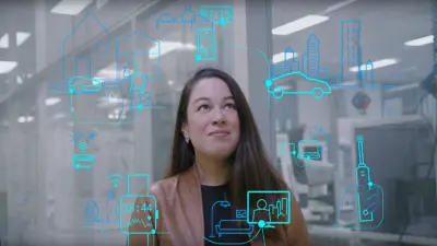 Nicole Scott's visit at Bosch's semiconductor fab in Reutlingen