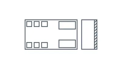  Lead-free LGA8 package: 8.2 mm × 4.4 mm