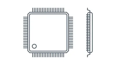 TQFP100 _ePad (14 × 14 mm) 