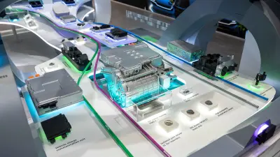 IAA showcar containing semiconductor and sensor solutions
