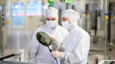 With 200 mm wafers important economies of scale can be achieved, compared to 150 mm wafers currently in use. 