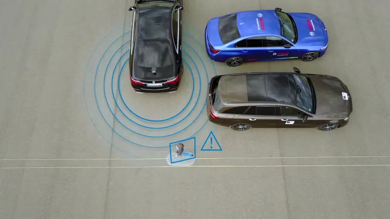 Ultrasonic AI based parking chipset